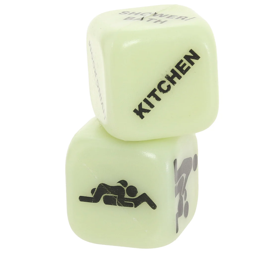 Glow in the Dark Sex Dice - Image 2