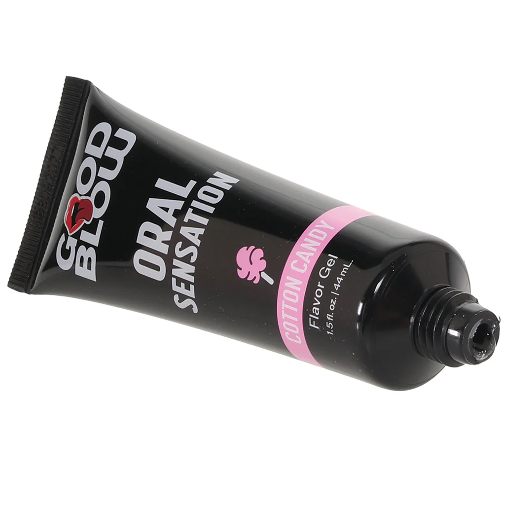 Good Blow Oral Sensation Gel 1.5oz/44.4ml in Cotton Candy - Image 2