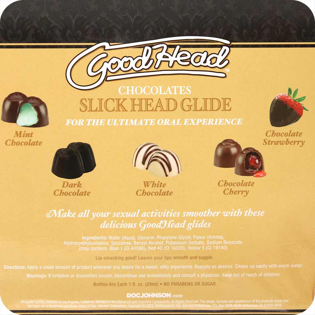 GoodHead Chocolates Slick Head Glide Pack - Image 8
