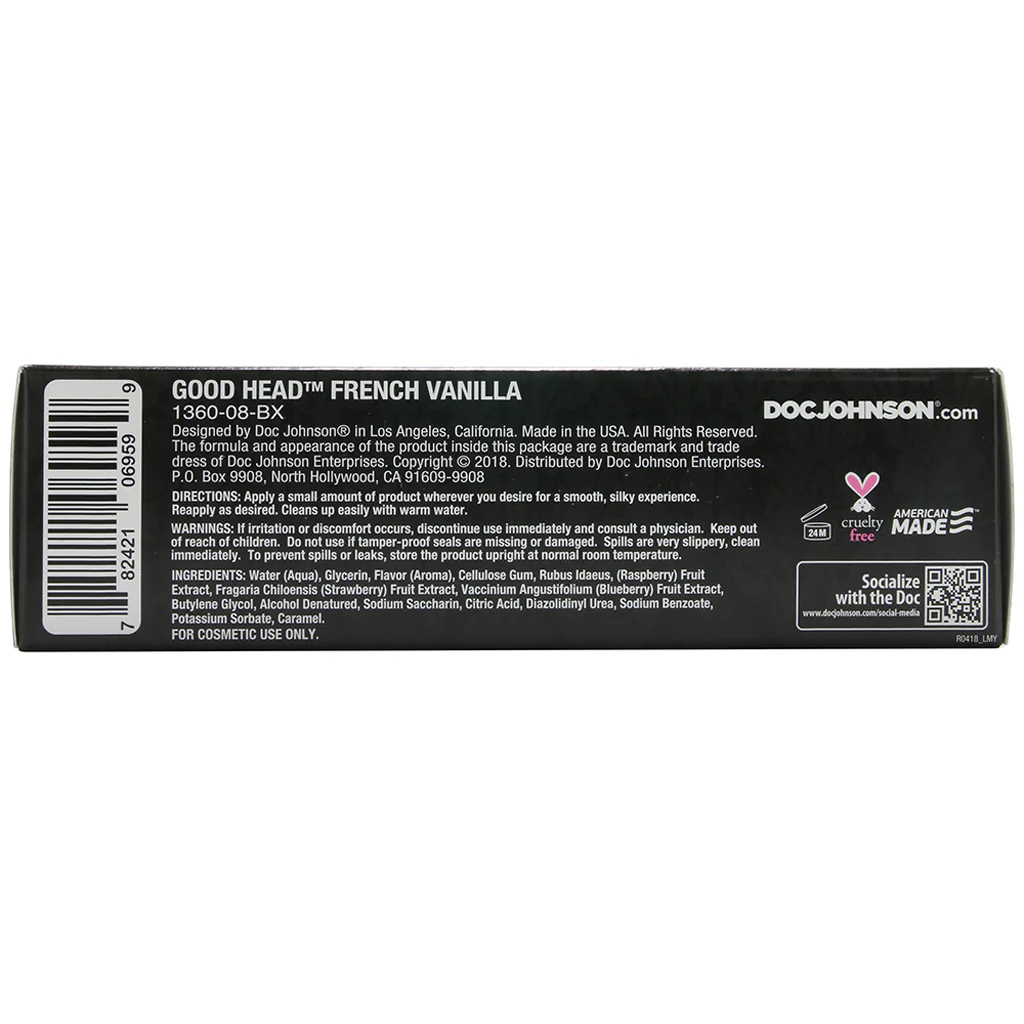 GoodHead Oral Delight Gel 4oz/113g in French Vanilla - Image 3