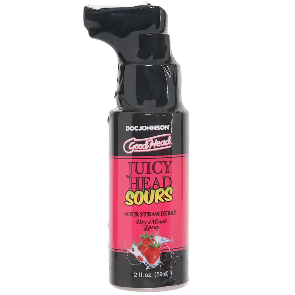 GoodHead Juicy Head Mouth Spray 2oz/59ml in Sour Strawberry - Image 3