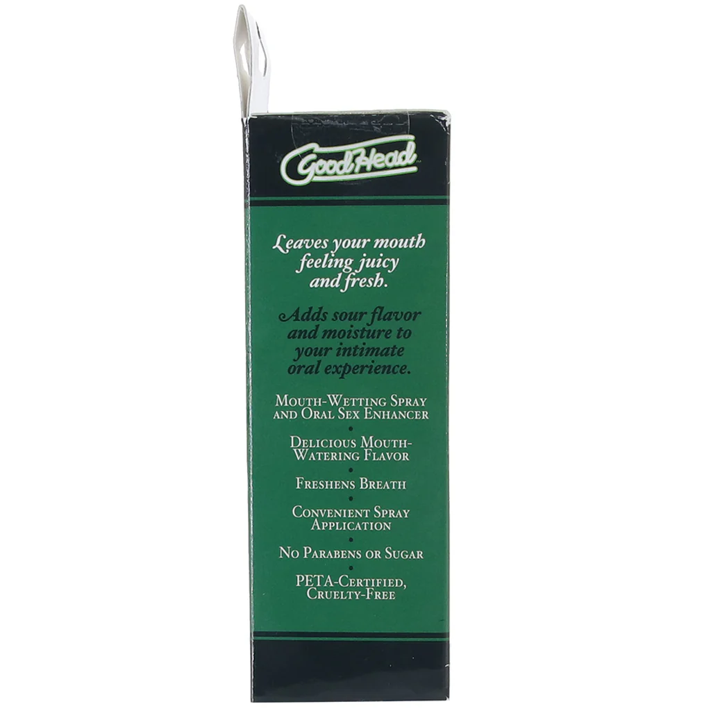GoodHead Juicy Head Sours Mouth Spray 2oz/59ml in Apple - Image 2