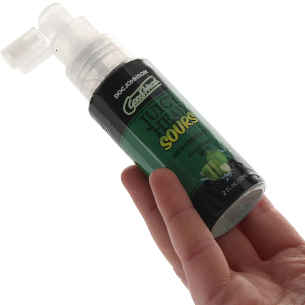 GoodHead Juicy Head Sours Mouth Spray 2oz/59ml in Apple - Image 4