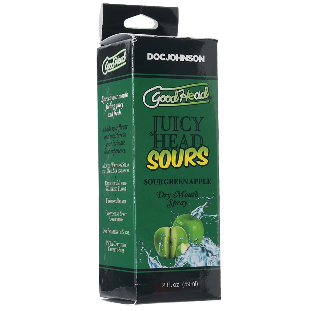 GoodHead Juicy Head Sours Mouth Spray 2oz/59ml in Apple - Image 6