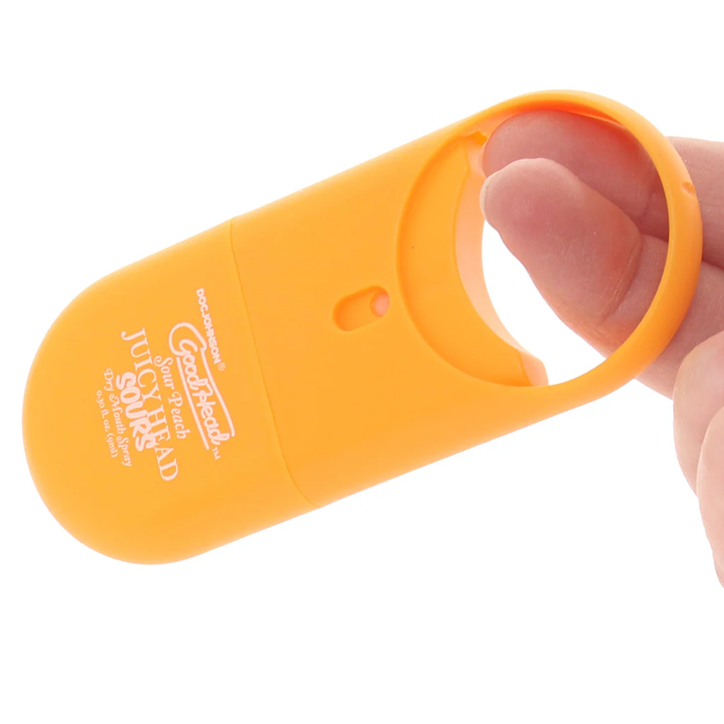 GoodHead Juicy Head Sours Spray To-Go in Peach - Image 4