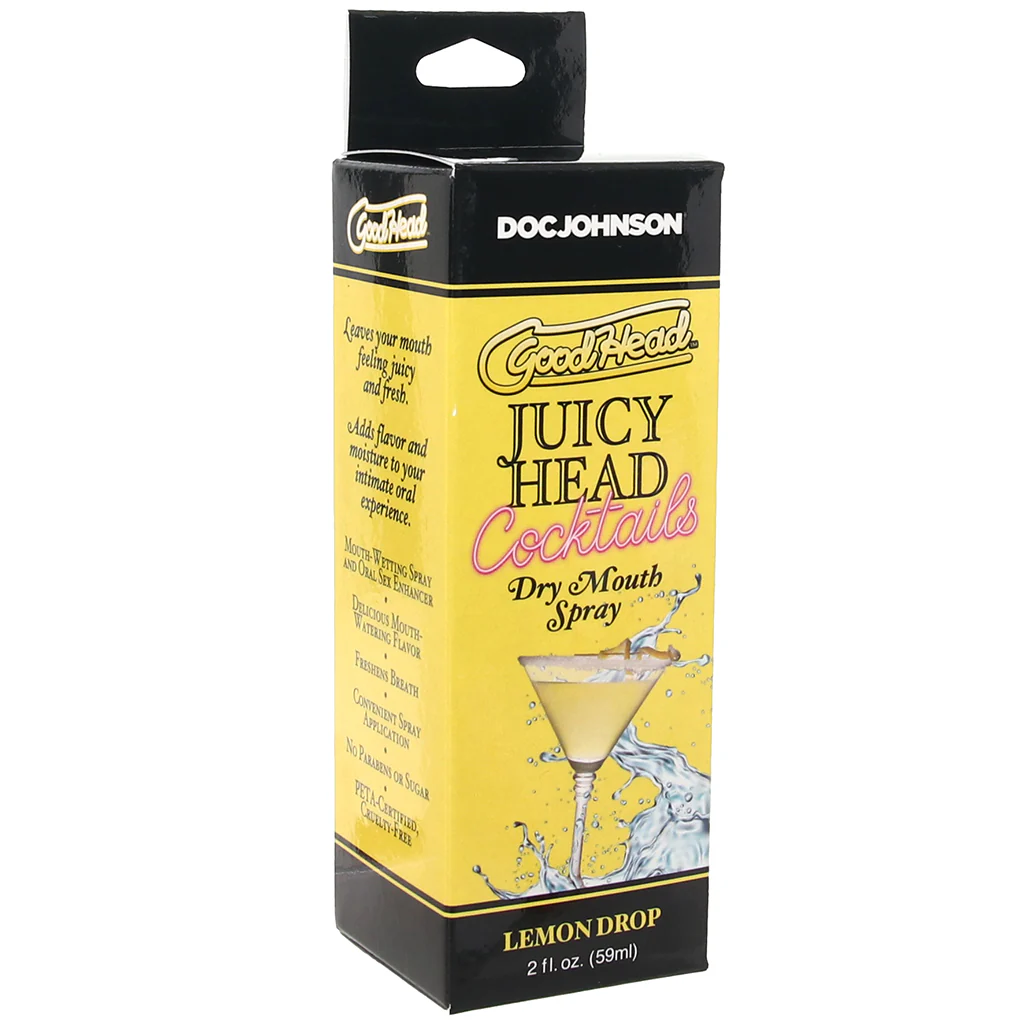 GoodHead Juicy Mouth Spray 2oz/59ml in Lemon Drop - Image 9