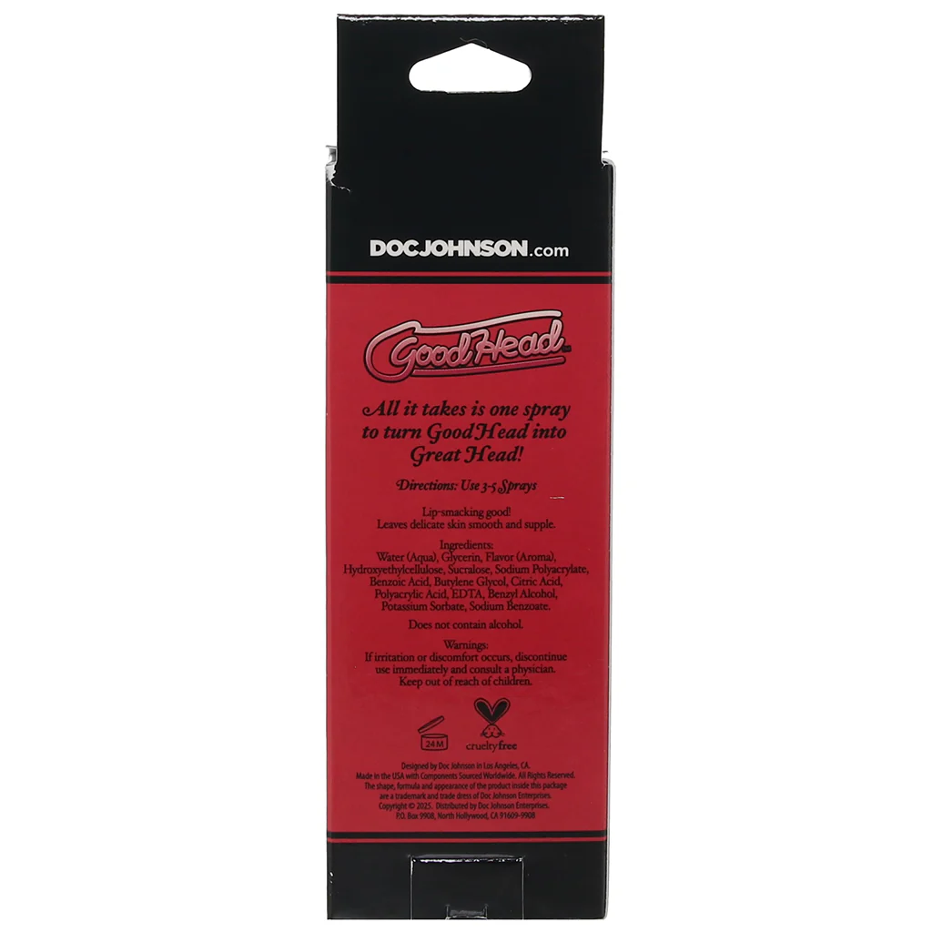 GoodHead Juicy Mouth Spray 2oz/59ml in Sex on the Beach - Image 8