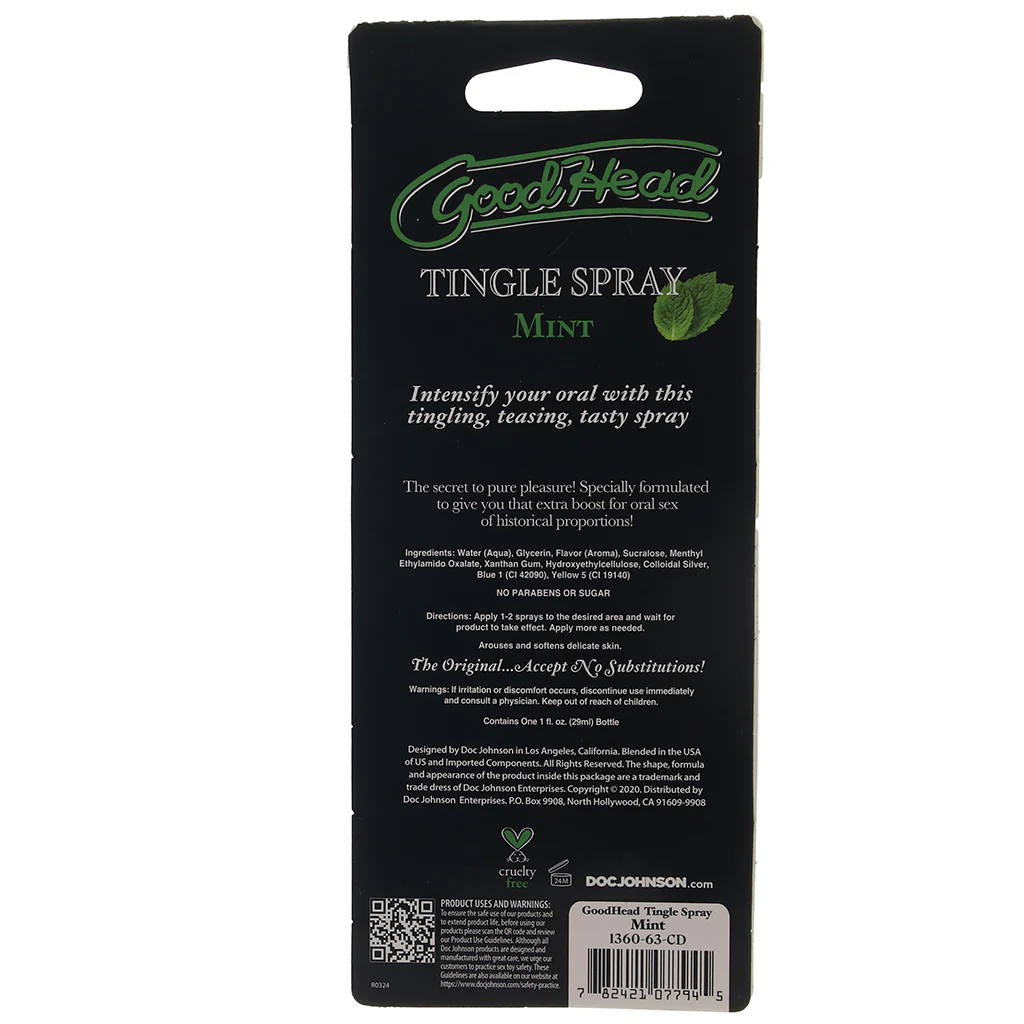 GoodHead Mint Tingle Spray in 1oz/29ml - Image 8