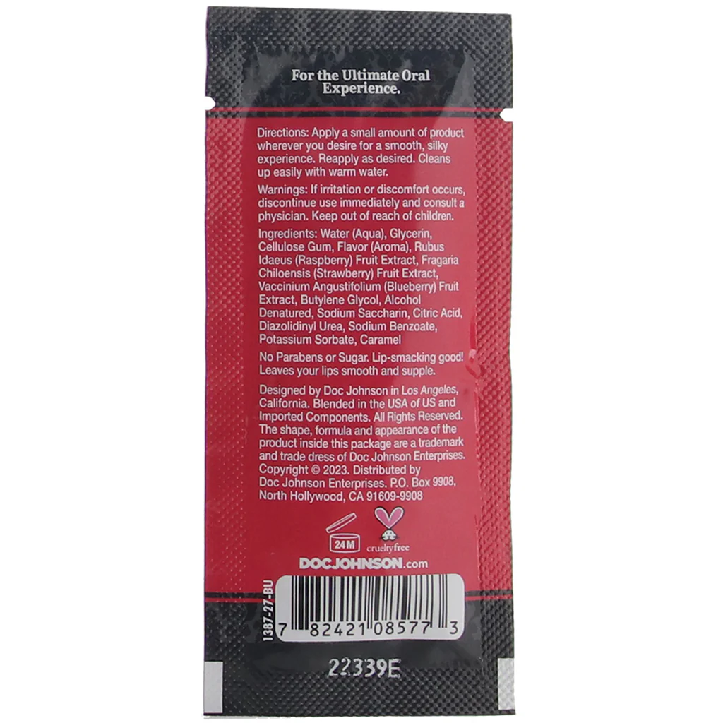 GoodHead Oral Delight Gel .24oz in Cherry - Image 2