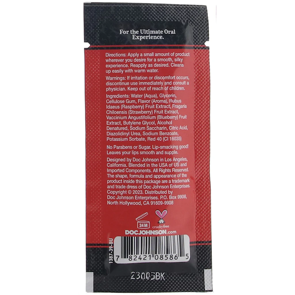 GoodHead Oral Delight Gel .24oz in Strawberry - Image 2