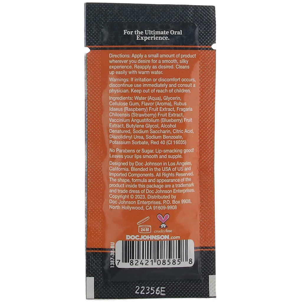 GoodHead Oral Delight Gel .24oz in Peach - Image 2