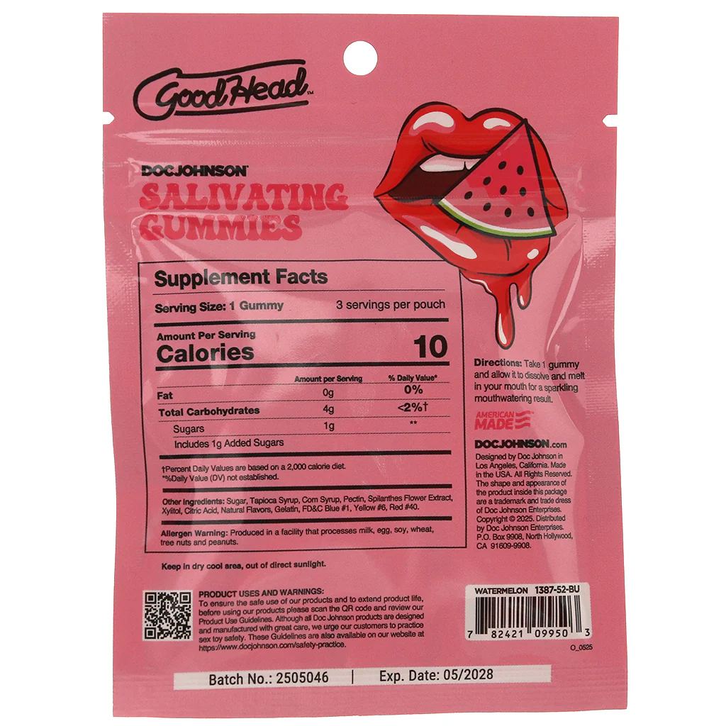 GoodHead Salivating Gummies in Watermelon - Image 9