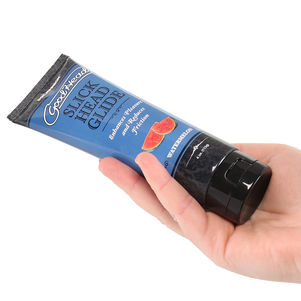 GoodHead Slick Head Glide in Box 4oz/113g in Watermelon - Image 4