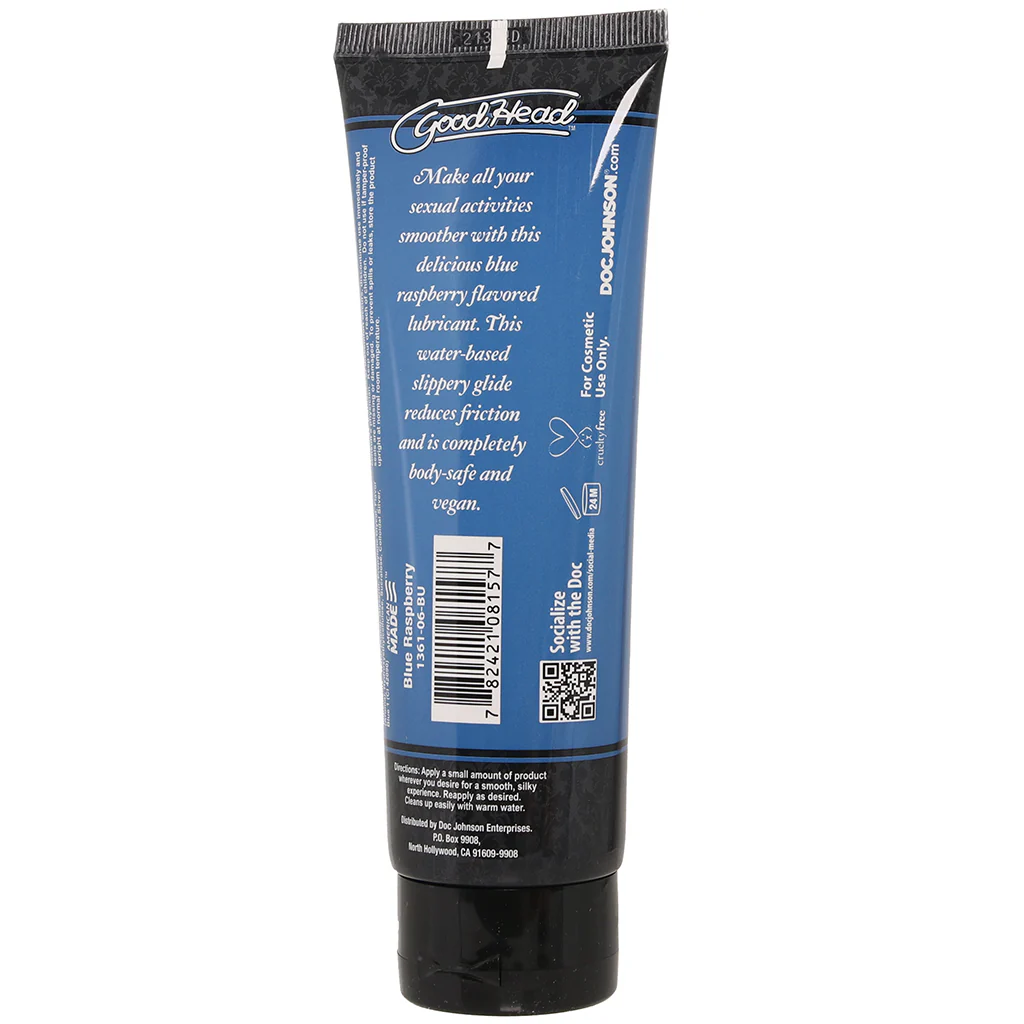 GoodHead Slick Head Glide 4oz/113g in Blue Raspberry - Image 3