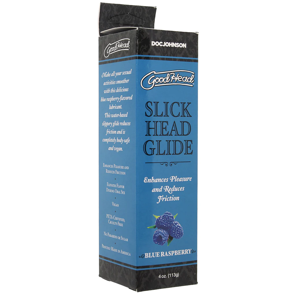 GoodHead Slick Head Glide 4oz/113g in Blue Raspberry - Image 9