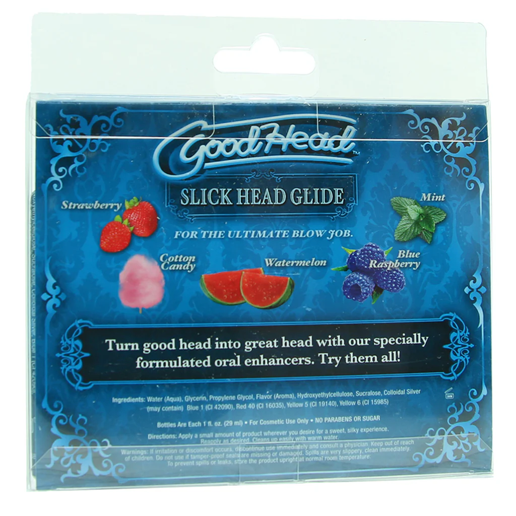 GoodHead Slick Head Glide 5 Pack in 1oz x5 - Image 3