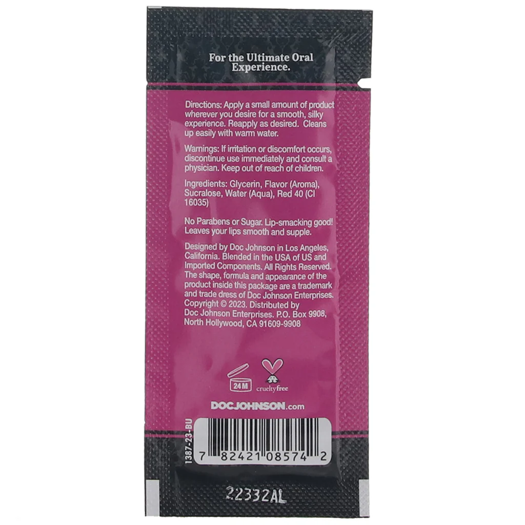 GoodHead Warming Oral Delight Gel .24oz in Watermelon - Image 2
