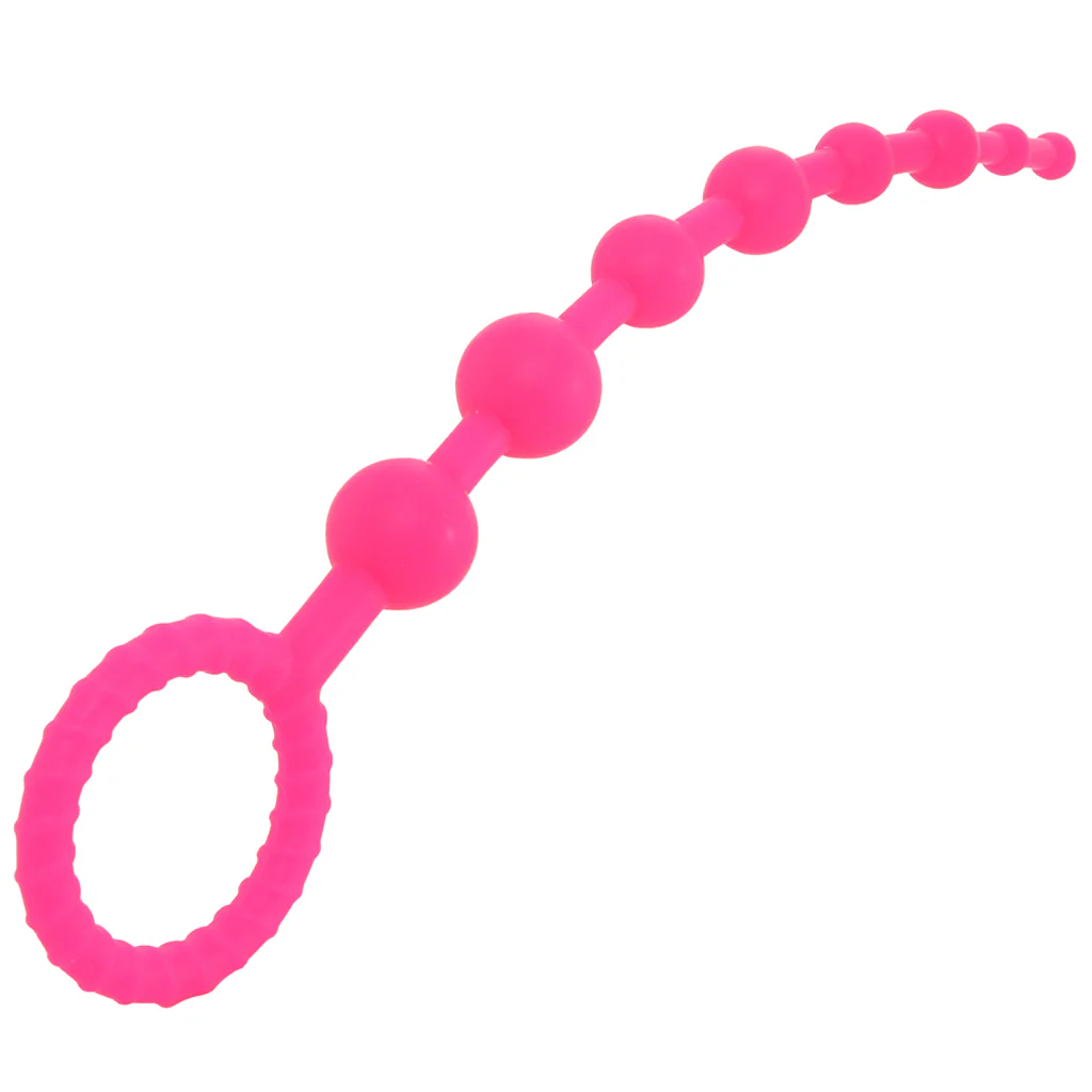 PinkCherry Graduated Anal Beads in Pink - Image 5