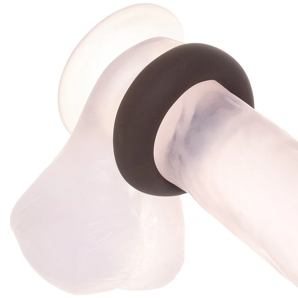Gunner Liquid Silicone Super Stretch C-Ring in Dark - Image 2