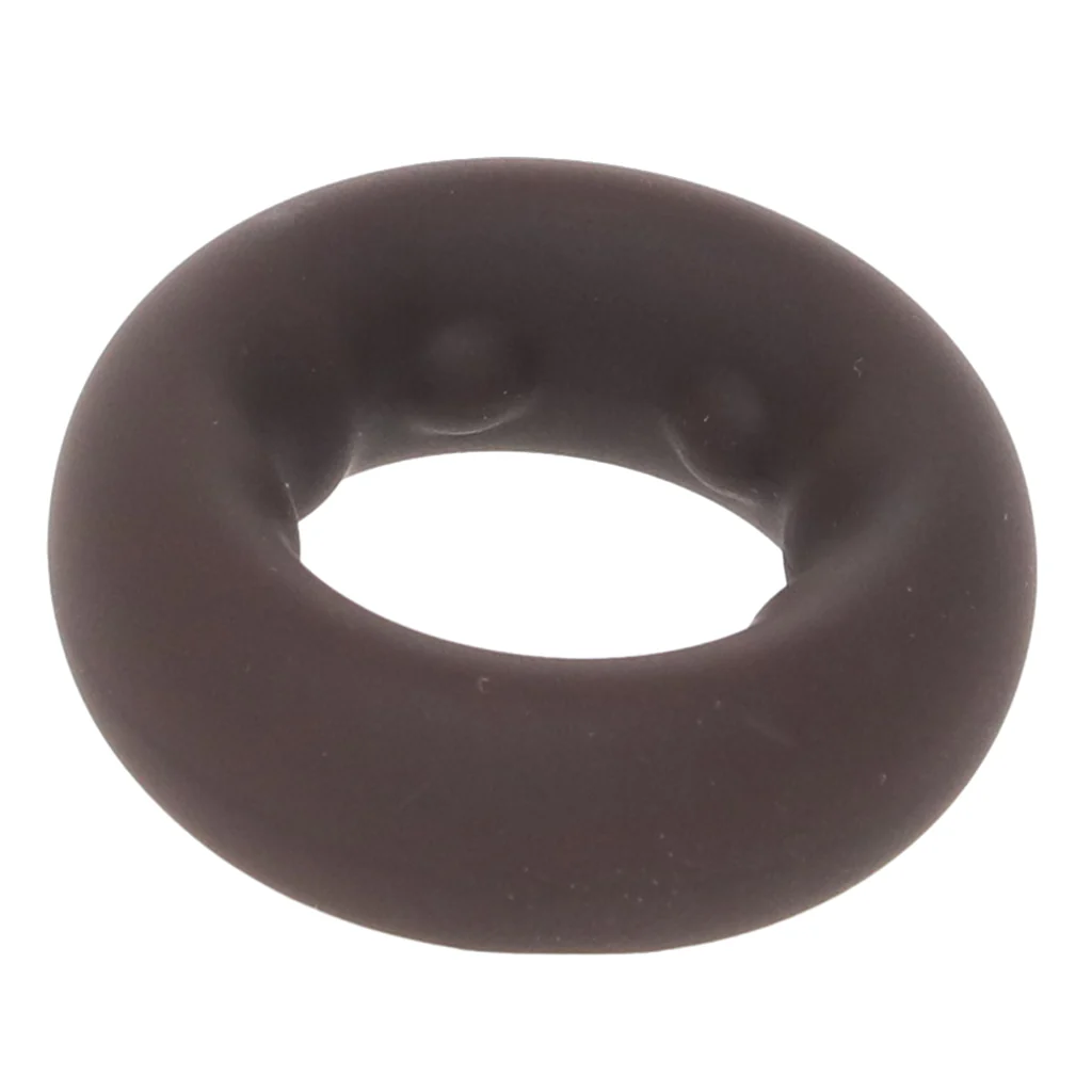 Gunner Liquid Silicone Super Stretch C-Ring in Dark - Image 3