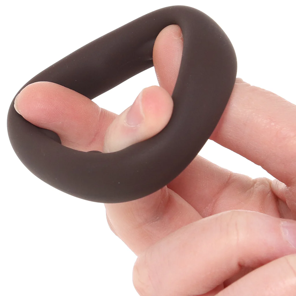 Gunner Liquid Silicone Super Stretch C-Ring in Dark - Image 6