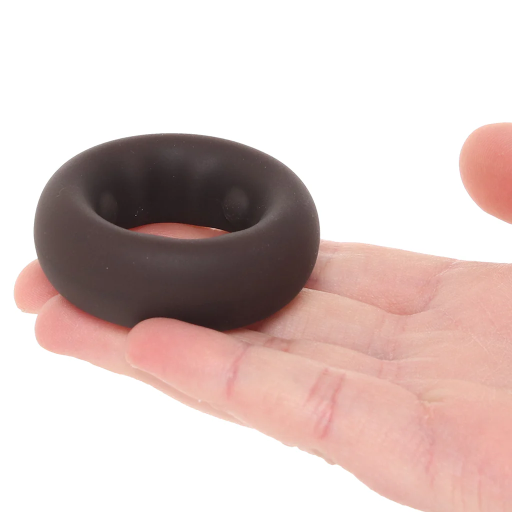 Gunner Liquid Silicone Super Stretch C-Ring in Dark - Image 8