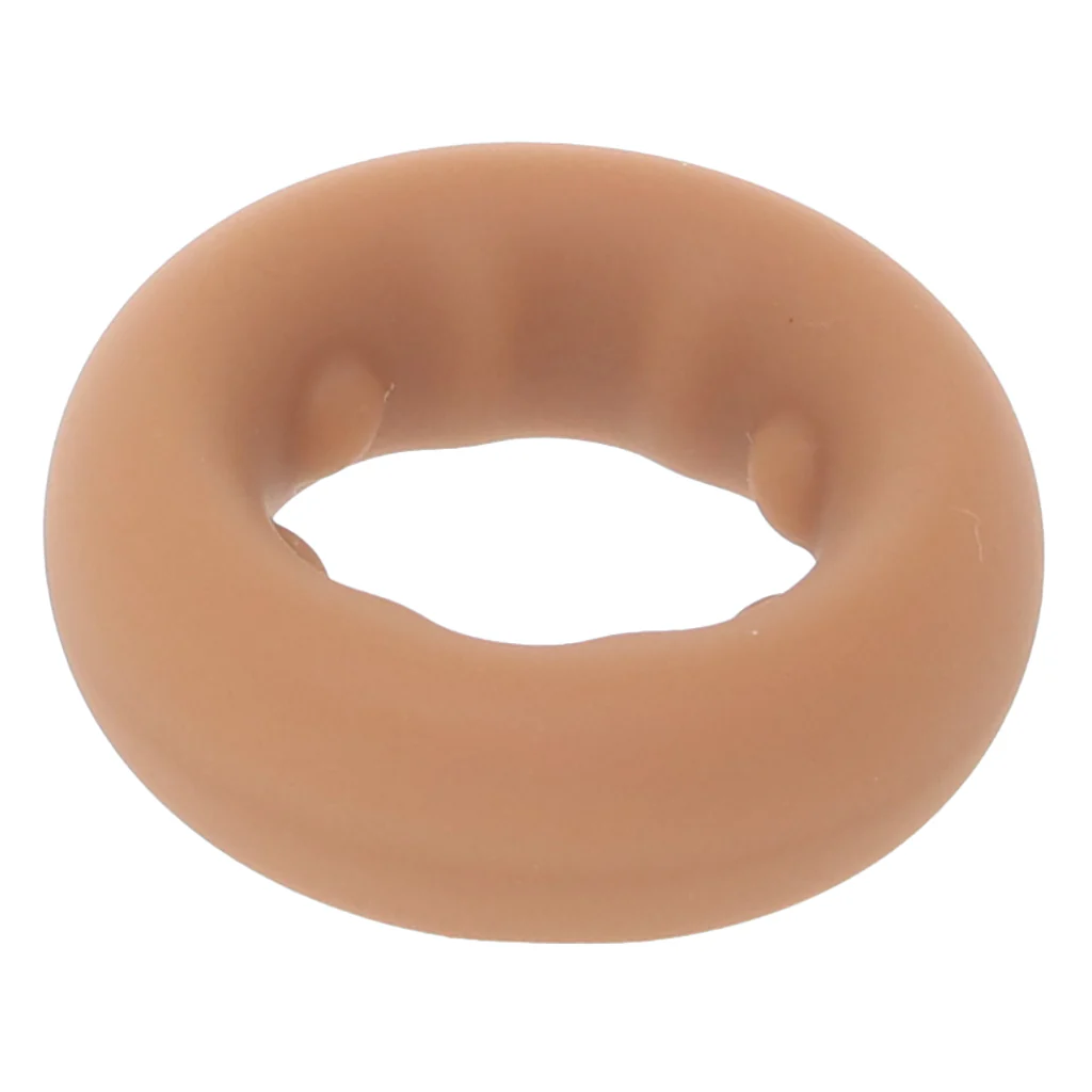 Gunner Liquid Silicone Super Stretch C-Ring in Tan - Image 3