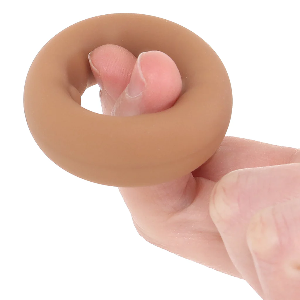 Gunner Liquid Silicone Super Stretch C-Ring in Tan - Image 4