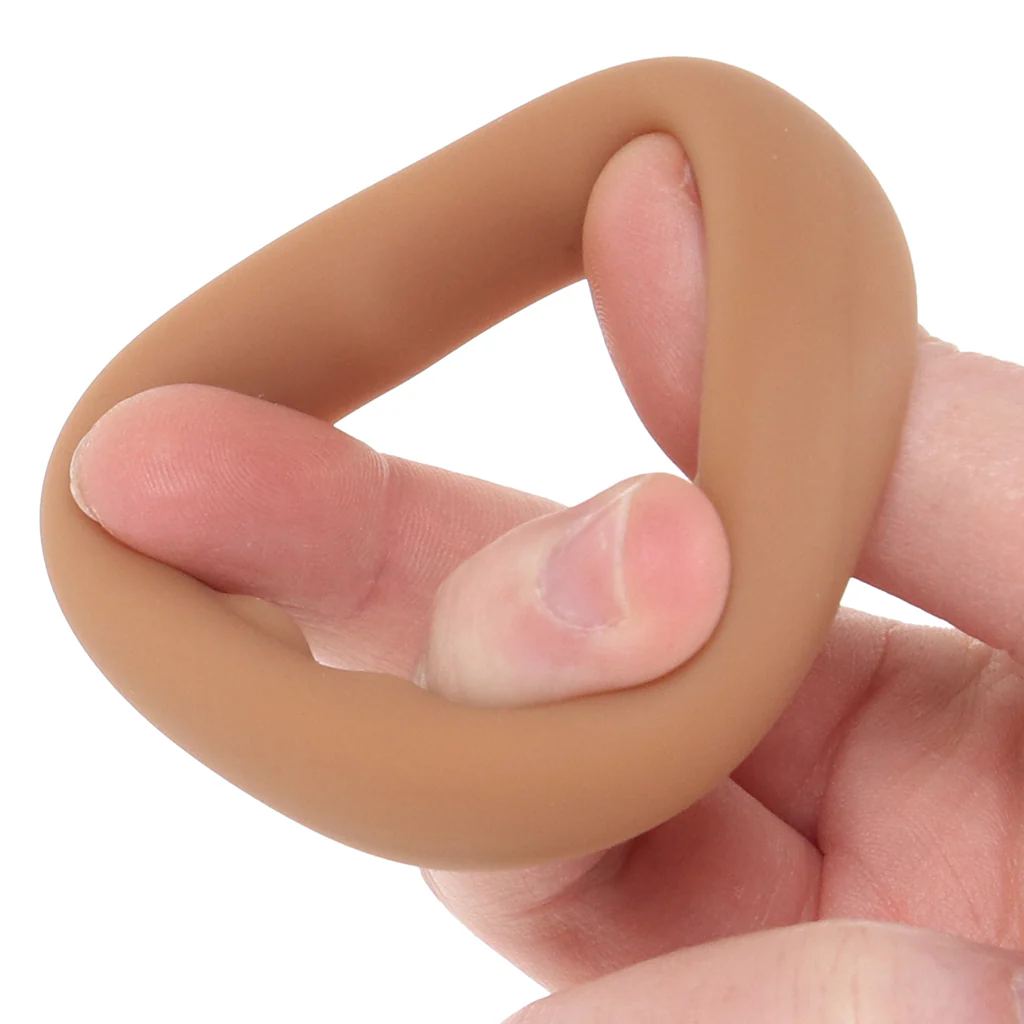 Gunner Liquid Silicone Super Stretch C-Ring in Tan - Image 6