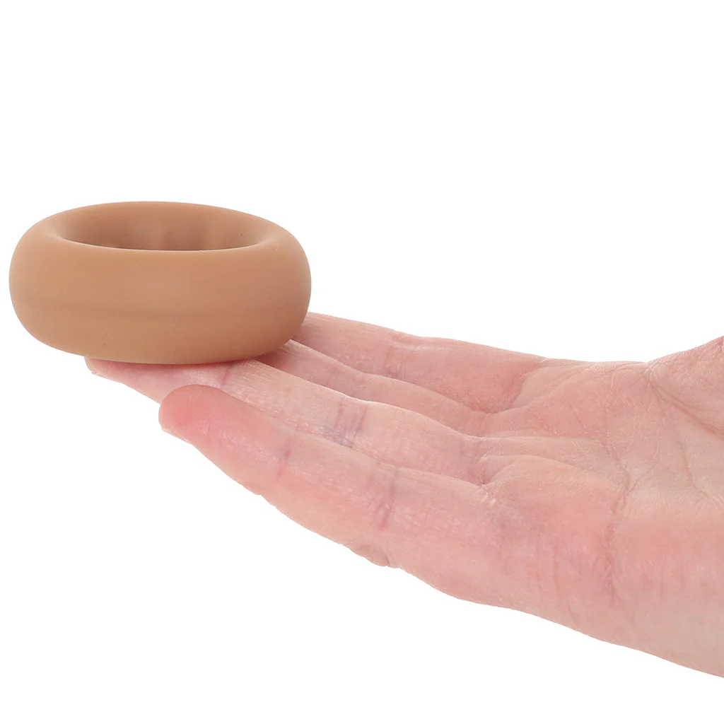 Gunner Liquid Silicone Super Stretch C-Ring in Tan - Image 8