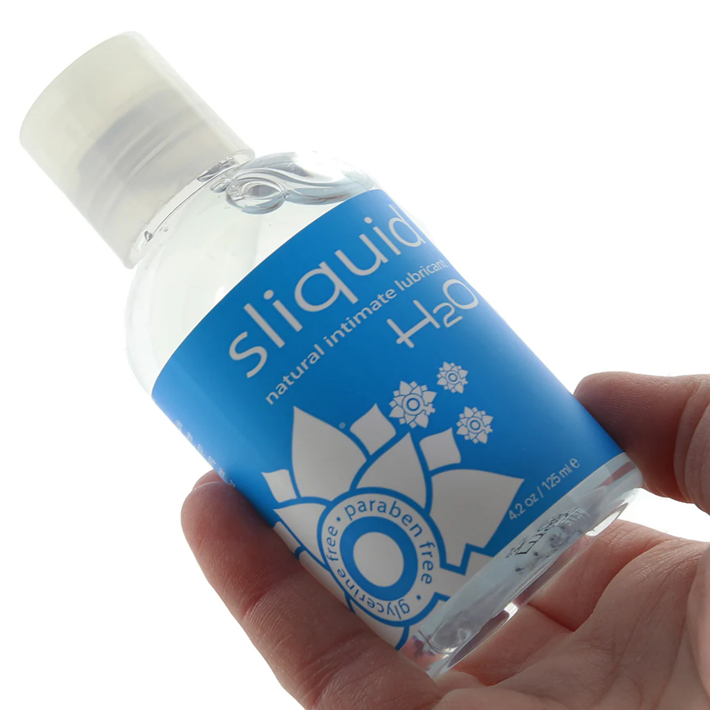 H2O Glycerin Free Natural Lube in 4.2oz/125ml - Image 4