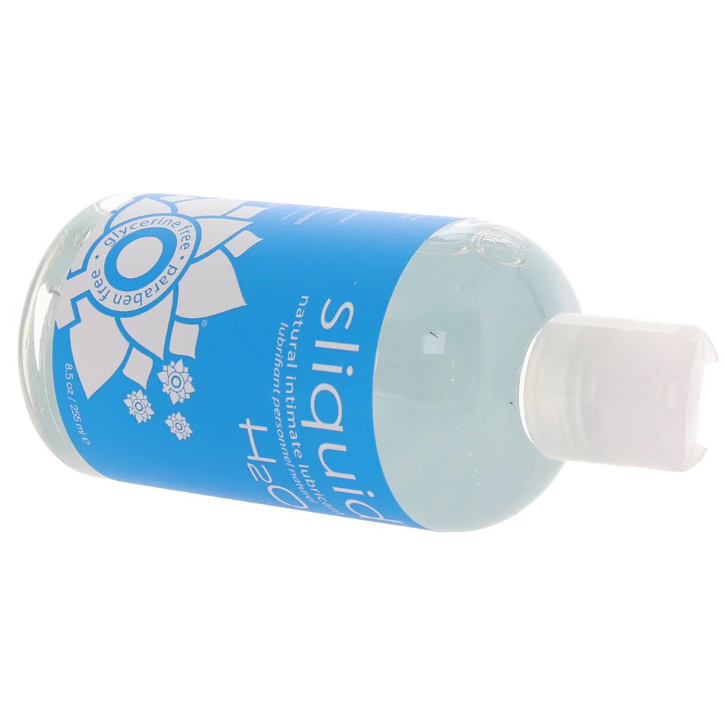 H2O Glycerine Free Natural Lube in 8.5oz/255ml - Image 2
