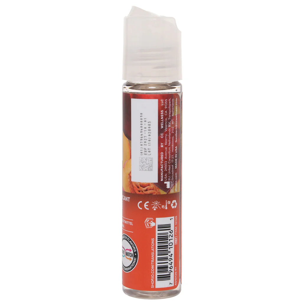 H2O Flavored Lube 1oz/30ml in Peachy Lips - Image 8