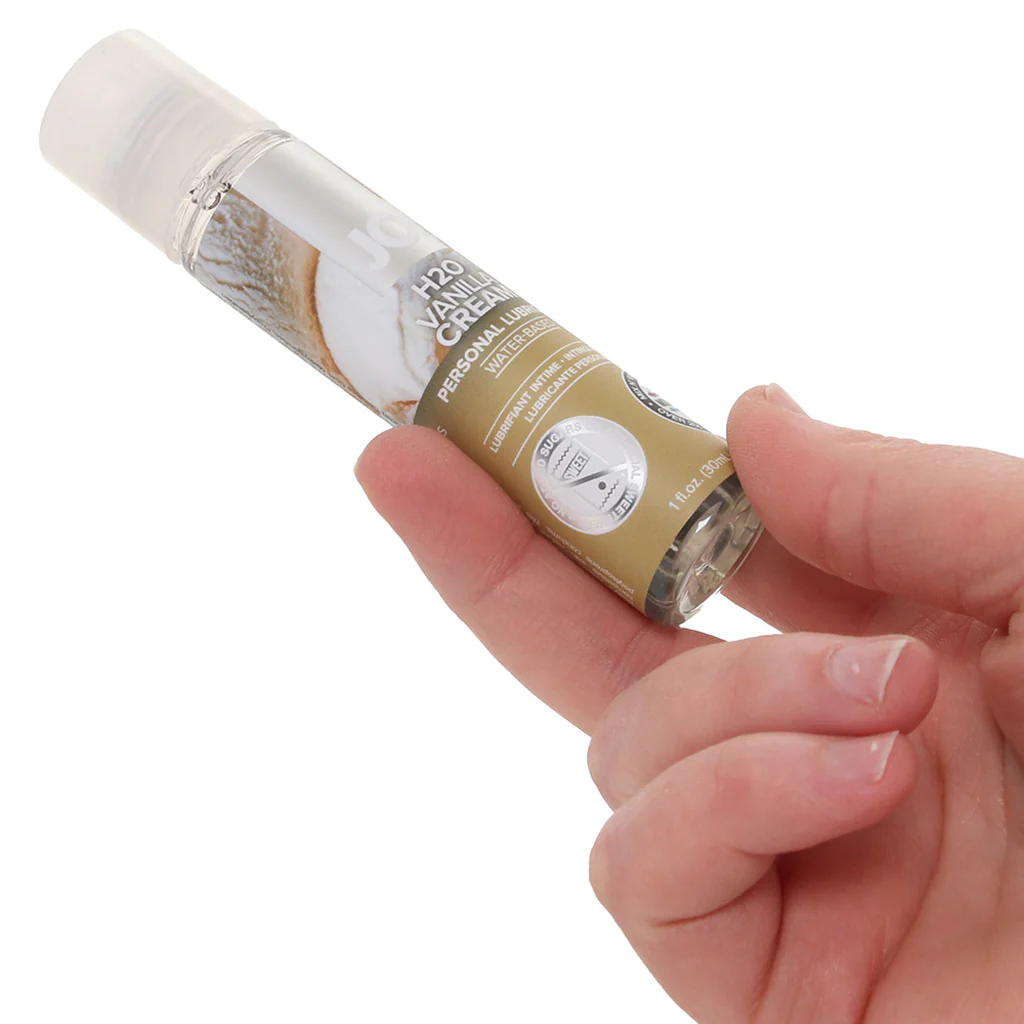 H2O Flavored Lube 1oz/30ml in Vanilla Cream - Image 4