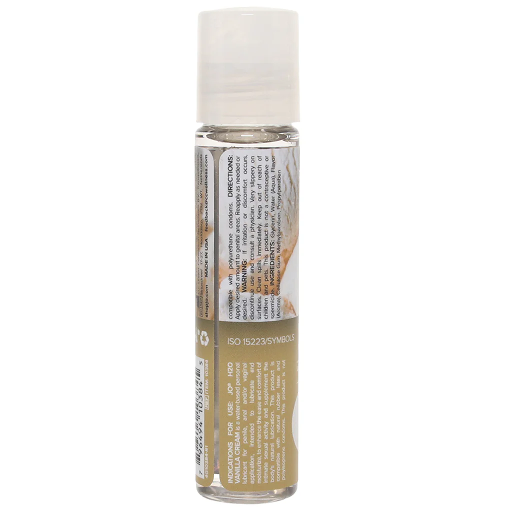 H2O Flavored Lube 1oz/30ml in Vanilla Cream - Image 5