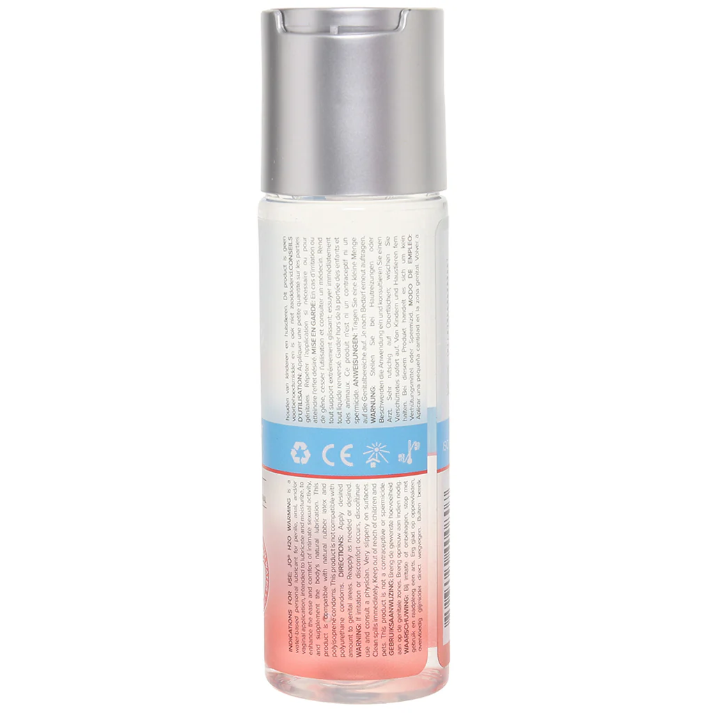 H2O Warming Personal Lube in 2oz/60ml - Image 3