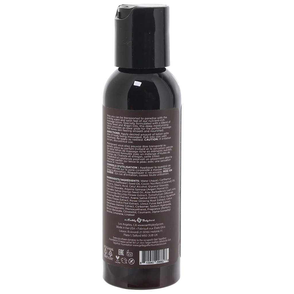 Hemp Seed Massage Lotion 2oz/60ml in Kashmir Musk - Image 5