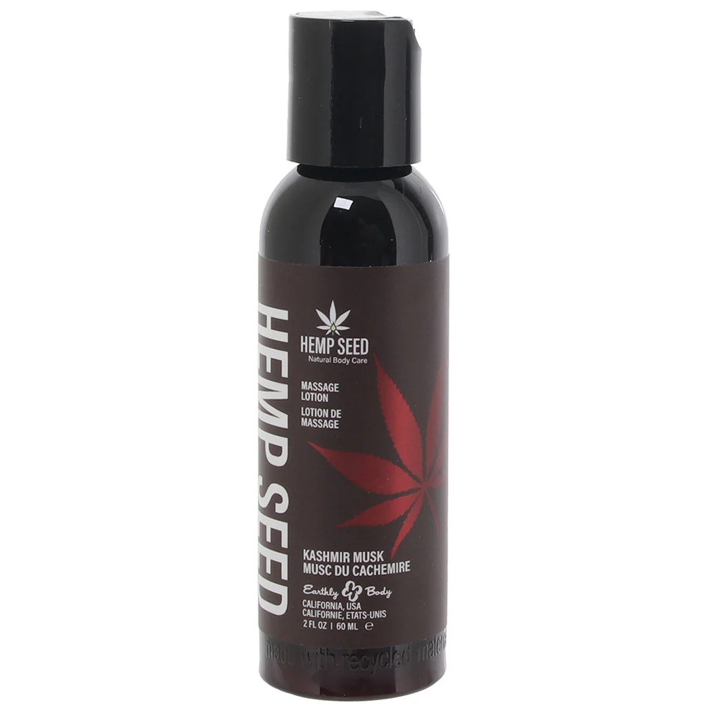 Hemp Seed Massage Lotion 2oz/60ml in Kashmir Musk - Image 6