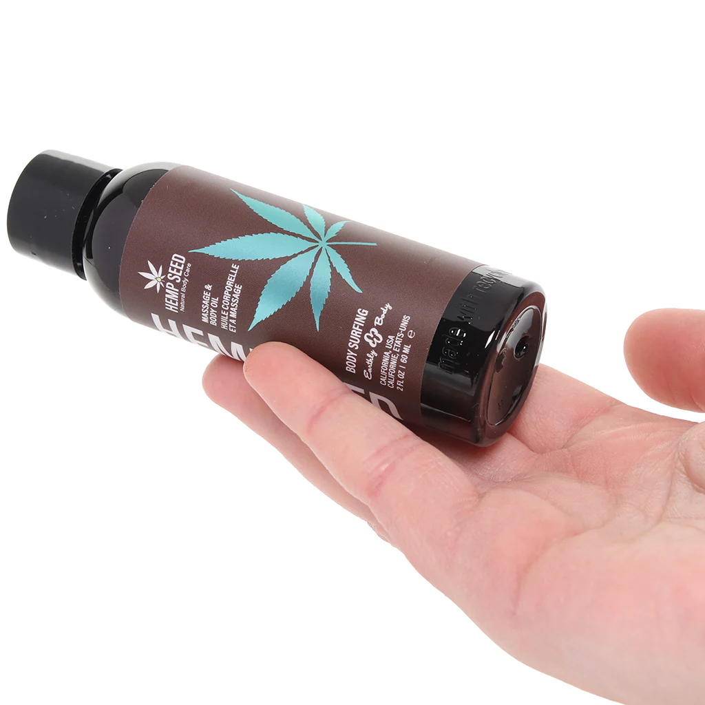Hemp Seed Massage Oil Gift Set in 3 x 2oz/60ml - Image 4