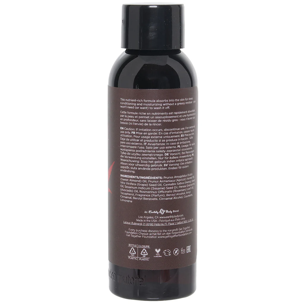 Hemp Seed Massage Oil Gift Set in 3 x 2oz/60ml - Image 3