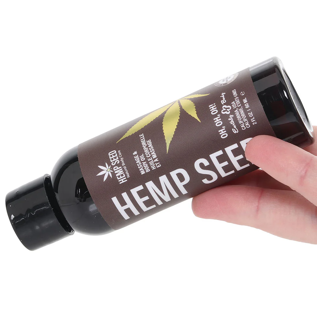 Hemp Seed Massage Oil Gift Set in 3 x 2oz/60ml - Image 4