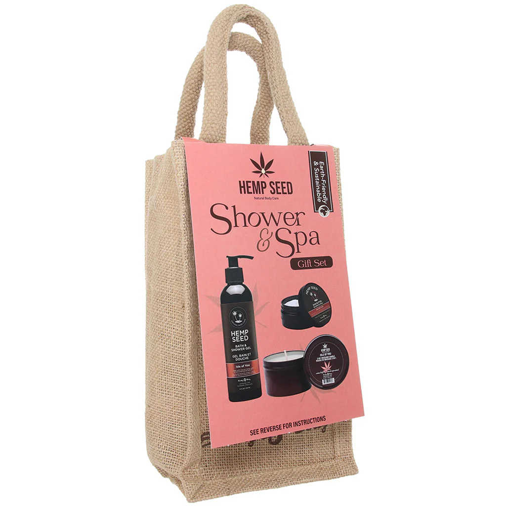 Hemp Seed Shower & Spa Gift Set in Isle of You - Image 6