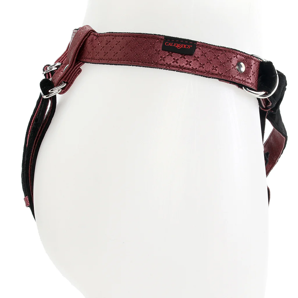 Her Royal Harness The Regal Duchess in Red - Image 3