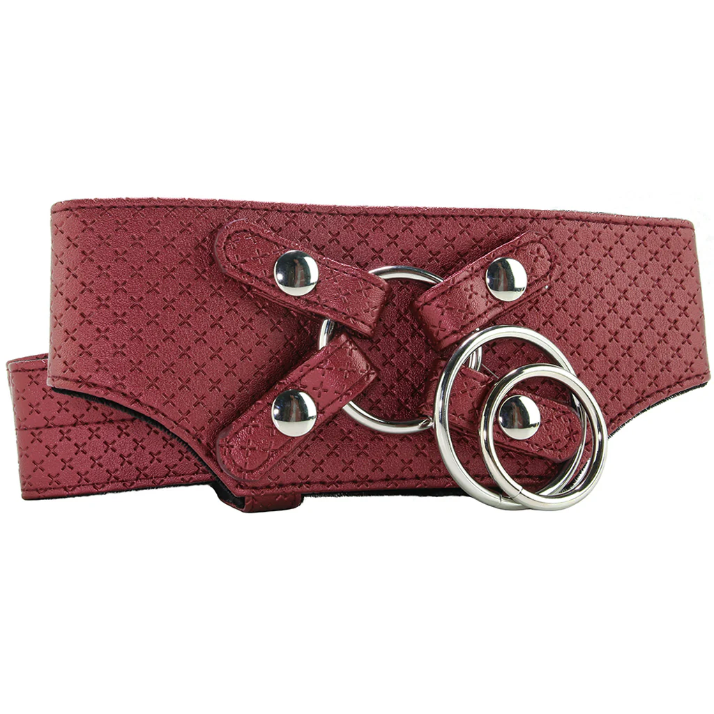 Her Royal Harness The Regal Empress in Red - Image 3