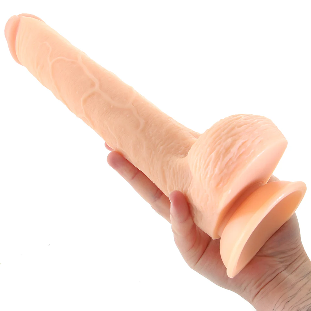 Hero 11 Inch Straight Harness Compatible Dildo - Image 4
