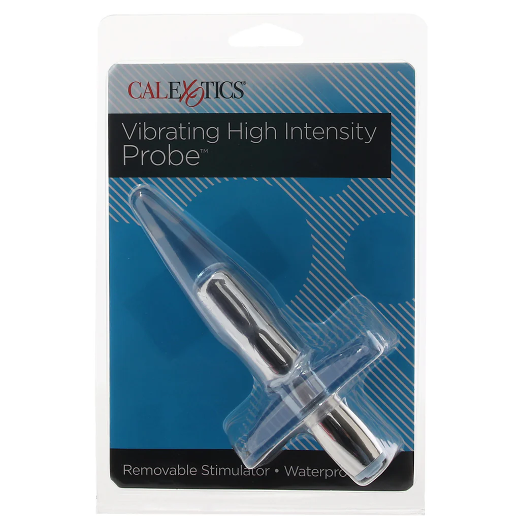 High Intensity Vibro Tease Anal Probe in Ice Blue - Image 6