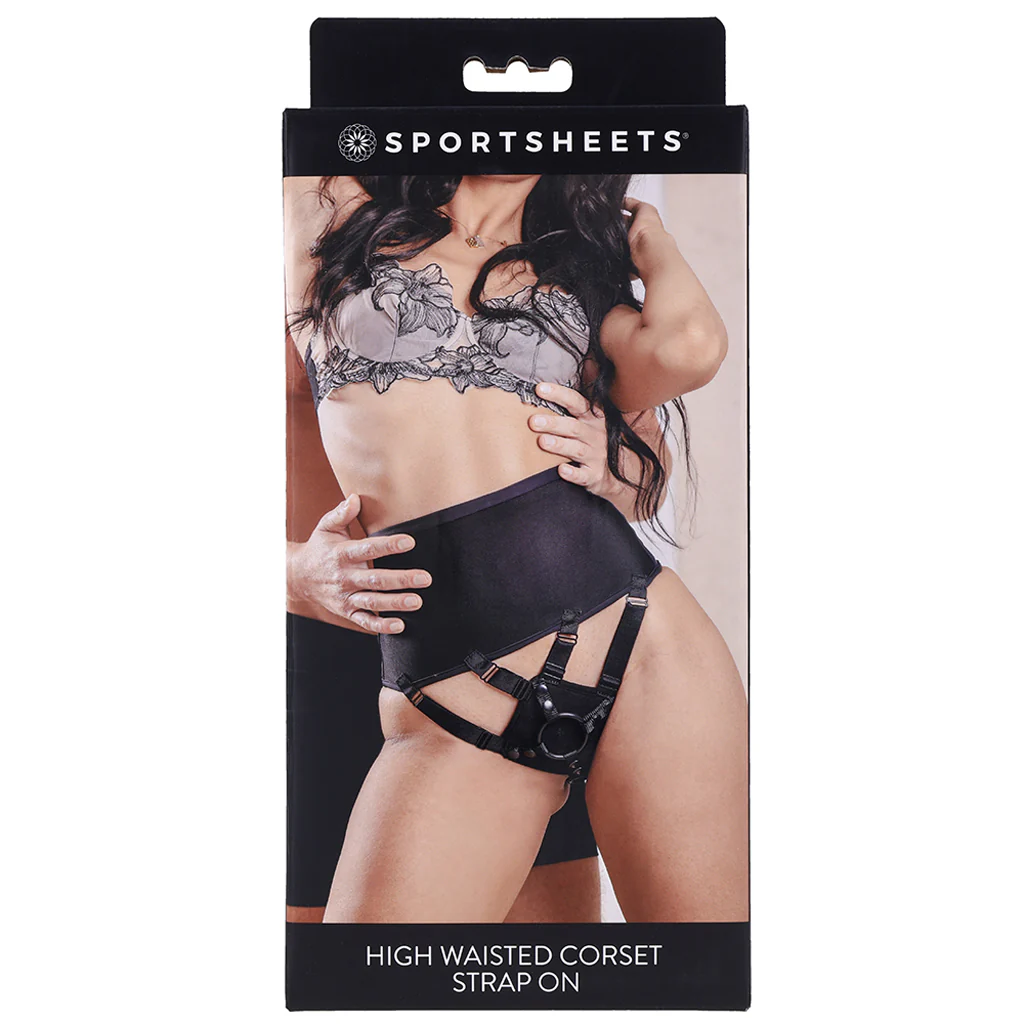 High Waisted Corset Strap-On - Image 6