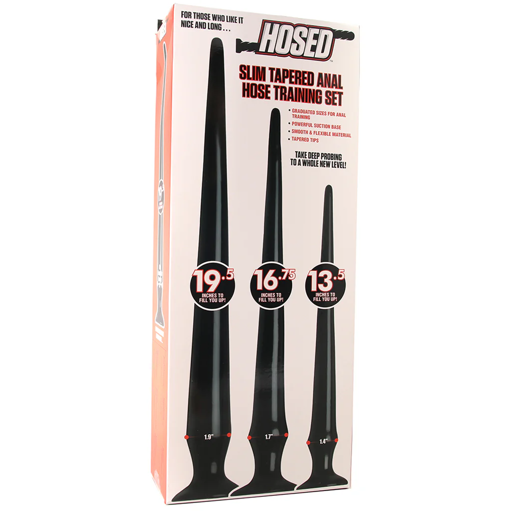 Hosed Slim Tapered Anal Hose Training Set - Image 6