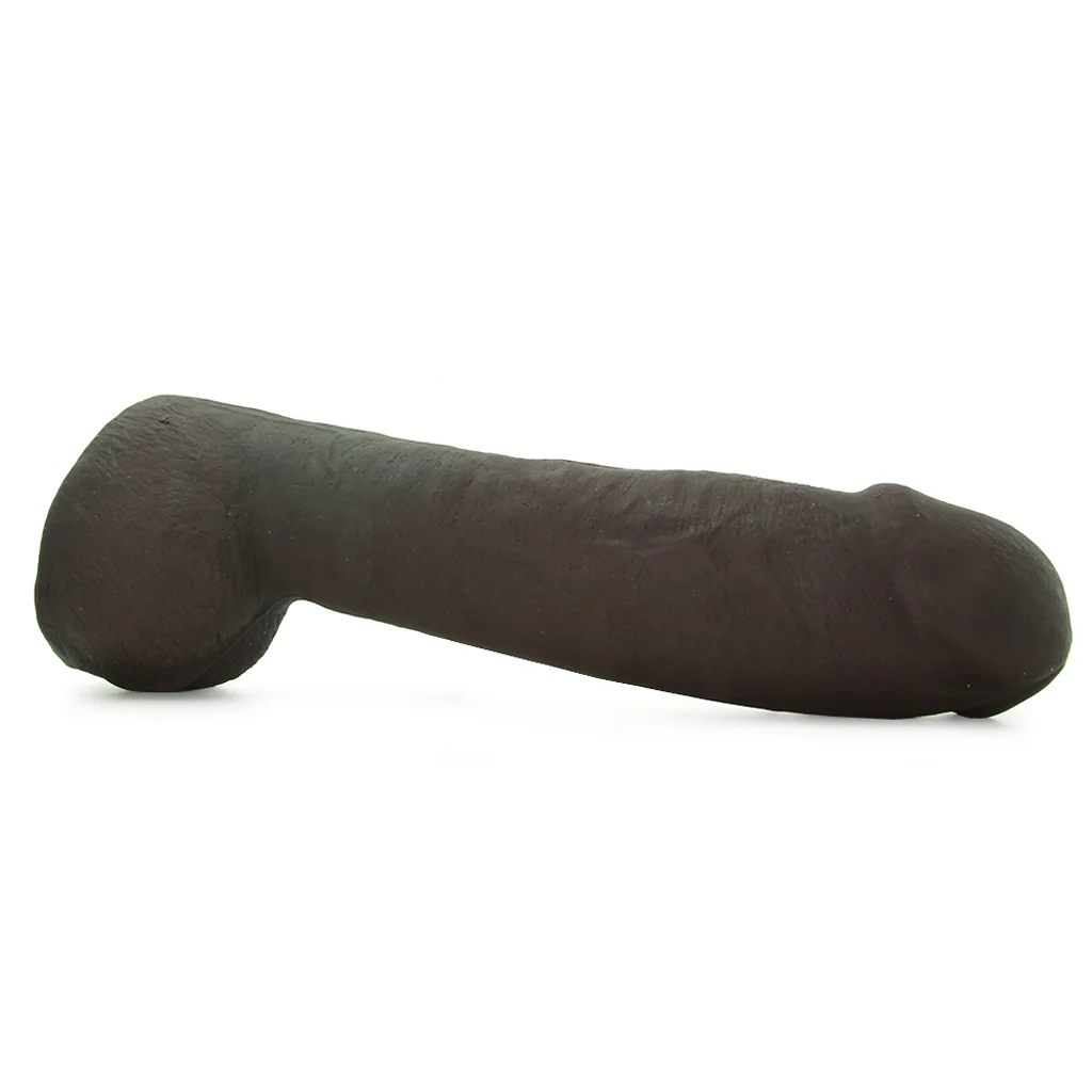 Hung ULTRASKYN Vac-U-Lock Dildo in Brown - Image 3