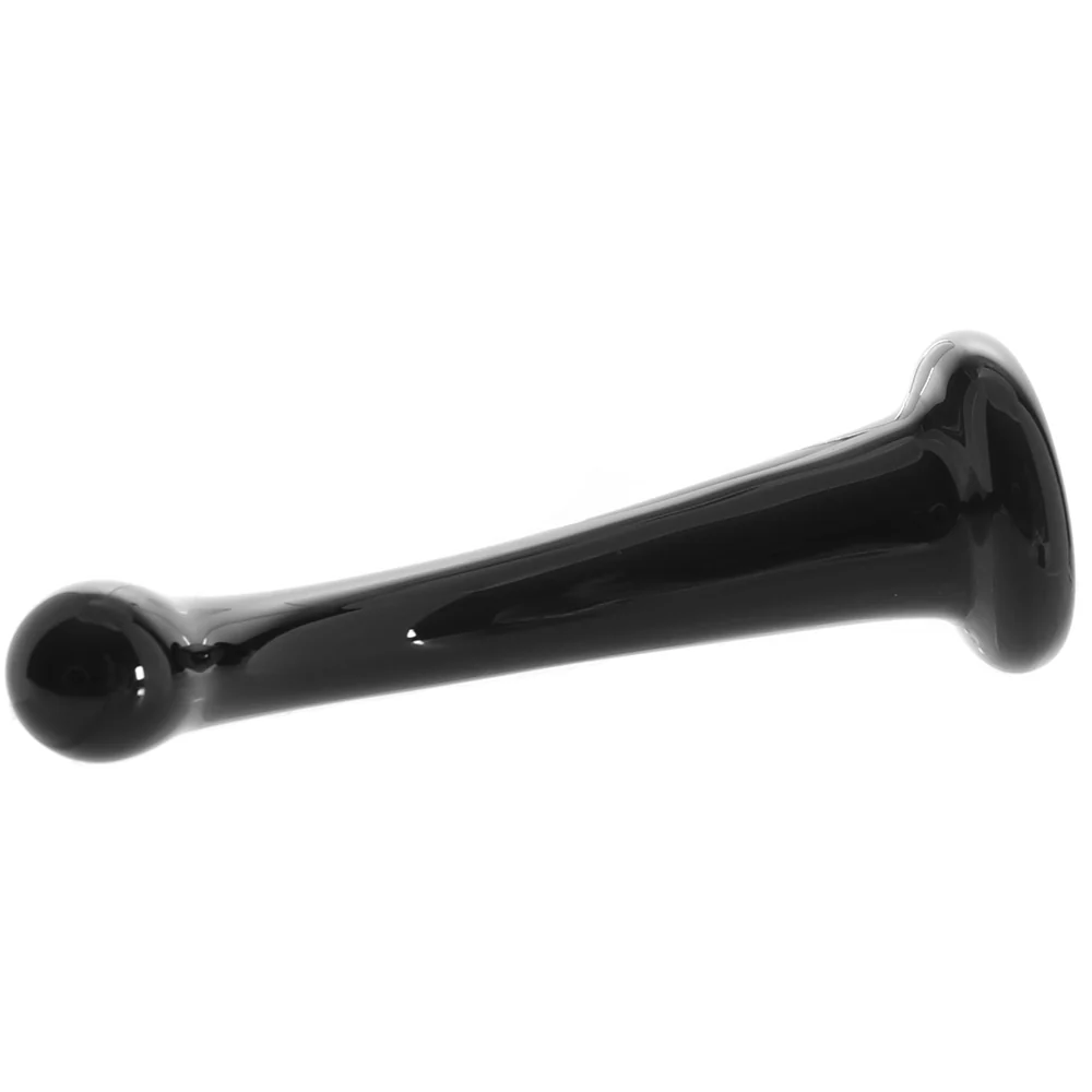 Icicles No. 87 Glass Dildo in Black - Image 5